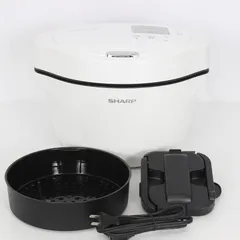 【中古美品】ヘルシオ ホットクック KN-HW24G-R ヘルシオ ホットクック SHARP KN-HW24G-R [レッド系] : ライフスタイル