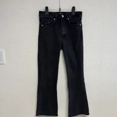 103 ザラ ブラック デニム パンツ