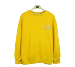 19251 MLB ニューヨーク・ヤンキース 冬 起毛 スウェット 長袖Tシャツ 105 ブランド古着