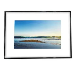 【A0サイズ（約84x119cm）】【fg-poster-313】アートプリント ポスター インテリア 絵画 絵 フォト 波 モダン サーフ サーファー 水面 海 空 夕日 カリフォルニア 南国 浜辺 ナチュラル ビーチ 光  横