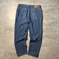 01s levi's 550 デニムパンツ　42×32 ワイドデニム　US企画 エルサルバドル製