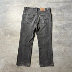 90's USA製 Levi's 先染めデニムパンツ オレンジタブ ボタン裏刻印575