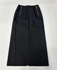 __ LANVIN ランバン ペンシルスカート タイトスカート ミドル丈 レディース 38 ブラック 黒のサムネイル