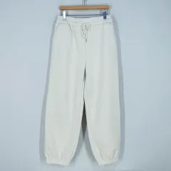 エイトセカンズ レディース 弱起毛 밴딩 コーデュロイ ジョガーパンツ クリーム67 (HU41796)
