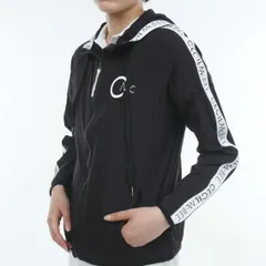 【CECIL McBEE green】ロゴテープナイロンブルゾン（ﾌﾞﾗｯｸ）《Sサイズ》  M369