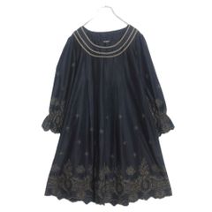 SZ Blockprints ワンピース 花柄 ボタニカル 長袖 ひざ丈 XS - メルカリ
