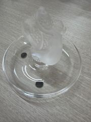 LALIQUE ラリック クリスタル ペーパーウェイト 置物 雀 スズメ - メルカリ