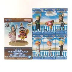 BANDAI SPIRITS フィギュア 全6種セット 「ワンピース」 ワールドコレクタブルフィギュア -「仲間の印だ」-ネフェルタリ・ビビ＆カルー  ログストーリーズ-ネフェルタリ・ビビ＆カルー-「もう一度仲間と呼んでくれますか!!!?」 未開封