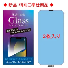 【訳アリ B級品 特別価格】2枚入 iPhone 14 用（iPhone 16e / 14Pro / 13 / 13Pro 併用可）スタンダードの液晶保護ガラスフィルム High Grade タイプ High Grade ブルーライトカットタイプ