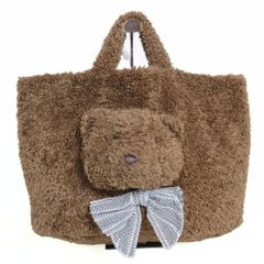 bibiy. B. RIBBON BOX BAG ブラウン ハンドバッ - メルカリ