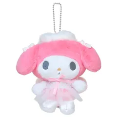 マイメロディ マスコット ミニぬいぐるみボールチェーン エンジェルバレリーナ サンリオ ナカジマ プレゼント キャラクター グッズ 