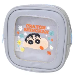 クレヨンしんちゃん コスメポーチ メッシュポーチ ふゆ スモールプラネット 小物入れ アニメキャラクター グッズ 
