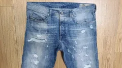 正規品 DIESEL バスター 084CM マルチ ディス スリムジーン 33 34