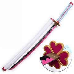 甘露寺 蜜璃（かんろじ みつり） 日輪刀 コスプレ 道具 木刀 完成度