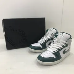 【中古品】NIKE ナイキ AIR JORDAN 1 MID OXIDIZED GREEN エアジョーダン 1 ミッド スニーカー 靴 【160-251207-rt-01-tag】