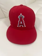送料無料　NEWERA   ニューエラ　エンジェルス　キャップ　赤　#71205MOAMT