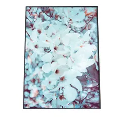 【B4サイズ（約25x36cm）】【fg-poster-540】アートプリント ポスター インテリア サクラ 桜 花 フラワー 絵画 植物 ボタニカル グリーン 縦