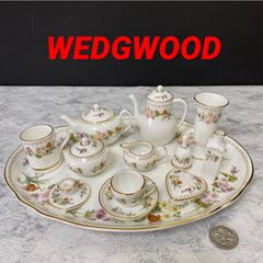 ウェッジウッド ミラベル ミニチュア ティーセット コーヒーセット