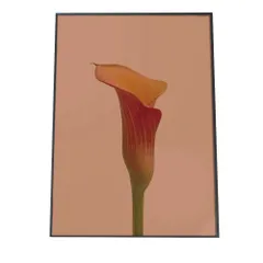 【B4サイズ（約25x36cm）】【fg-poster-562】アートプリント ポスター インテリア 観葉植物 ボタニカル 葉 リビング 模様替え 北欧 韓国 花 はな シンプル 絵画 壁掛け モダン アート 縦