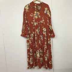 AMERICAN HOLIC アメリカンホリック ワンピース ロングスカート 長袖ロングワンピース ノーカラーシャツワンピース フレアスカート