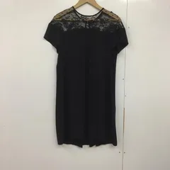 ZARA BASIC ザラベーシック ワンピース ロングスカート 半袖ロングワンピース フレアスカート レース