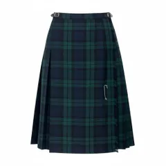 23L8 O’NEIL OF DUBLIN オニールオブダブリン 定番 チェック柄 巻きスカート ロングスカート クリップ付き 12 グリーン レディース 女性用u02t