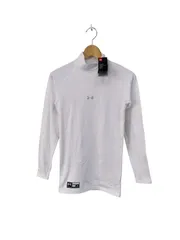 アンダーアーマー◆メンズ UA コールドギア コンプレッションインナー 裏起毛 ホワイト