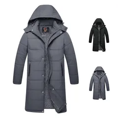 メンズ 中綿ジャケット キルティングジャケット 裏起毛 ロングコート フード付き アウター 防風 秋物 防寒着 あたたか