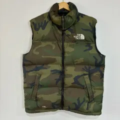 THE NORTH FACE 迷彩 ダウンベスト XL THE NORTH FACE ダウンベスト XL カモフラージュ - メルカリ