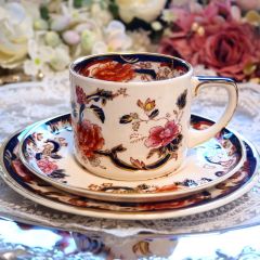 激レア 英国メイソンズ ブルーマンダレイ トリオC カップ＆ソーサー F2