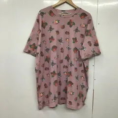 ANKROUGE アンクルージュ ワンピース ミニスカート 半袖ミニスカート クルーネック プリントTシャツ