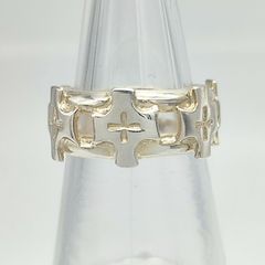 ローリーロドキン ハートクロスネックレス シルバー925×18K - メルカリ