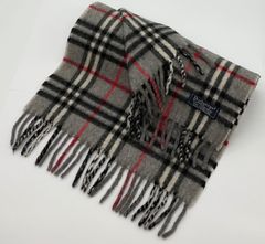 Burberry バーバリー カシミヤ100％ マフラー ノバチェック ベージュ