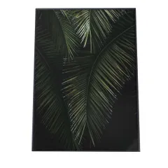 【B4サイズ（約25x36cm）】【fg-poster-89】アートプリント ポスター インテリア フォト モダン シンプル お洒落 しずく 雨 水 水滴 朝露 ナチュラル 森 ジャングル ボタニカル 緑 高画質 植物 カフェ 縦