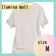 Champion チャンピオン 無地半袖Tシャツ ホワイト Mサイズ □〇