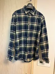 UNIQLO ユニクロ フランネル シャツ チェック柄 Lサイズ