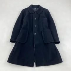 トリココムデギャルソン リバーコート 丸襟 ダブルフェイス ウール 2025年最新】コムデギャルソン コート 丸襟の人気アイテム - メルカリ