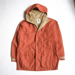 【美品】Sierra Designs 【USA製 60/40クロス マウンテンパーカー】 S オレンジ ジャケット シエラデザイン 25111307