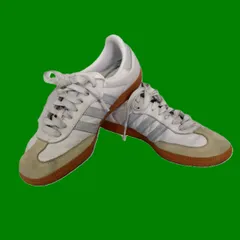 adidas アディダス サンバOG 水色×ホワイト 24.0cm □□