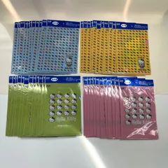 【新品・未使用】ハローキティ　A5サイズ　48枚セット　オリジナルクリアファイル　全4種類　アサヒ飲料　非売品