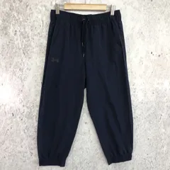 UNDER ARMOUR アンダーアーマー メンズ クロス クォーター パンツ 七分丈 ネイビー SMサイズ □□☆