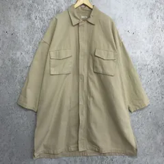 CANAL JEAN キャナルジーン Via.J コットン100％ 長袖 チェスターコート ベージュ ONEサイズ Fサイズ  〇□☆