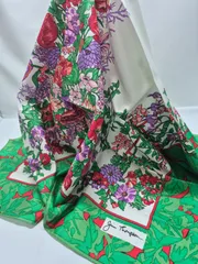 【used品】JIM THOMPSON レディーススカーフ タイシルク100%