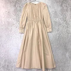 【 新品 タグ 付き 】  JUNOAH ジュノア 長袖 背中空き ワンピース ピンク Mサイズ 〇□