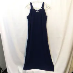 UNIQLO ユニクロ キャミワンピース ネイビー Mサイズ □〇