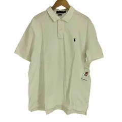 ポロラルフローレン POLO RALPH LAUREN 鹿の子 ポニー刺繍 S/S ポロシャツ メンズ import：L 