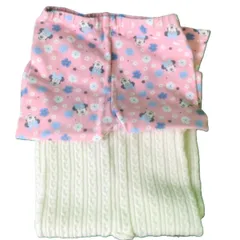 GAP ギャップ ケーブルニットレギンス(ベビー用品) オフホワイト 12～18cm 〇◇ UNIQLO ユニクロ ディズニーベビーレギンス ピンク&青&白 80cm □□