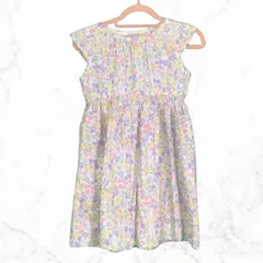 anyFAM　（エニファーム）　キッズ花柄ワンピース　カラフル　120?　〇□