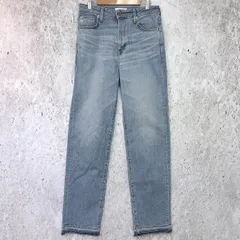 SOMETHING サムシング ストレート デニム パンツ ライトブルー Mサイズ □□☆