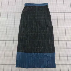 ◇ ⊂ 【クラフトスタンダードブティック PA44L0L01A0 プリーツスカート グレー系 Fサイズ レディース E  【1508260033725】